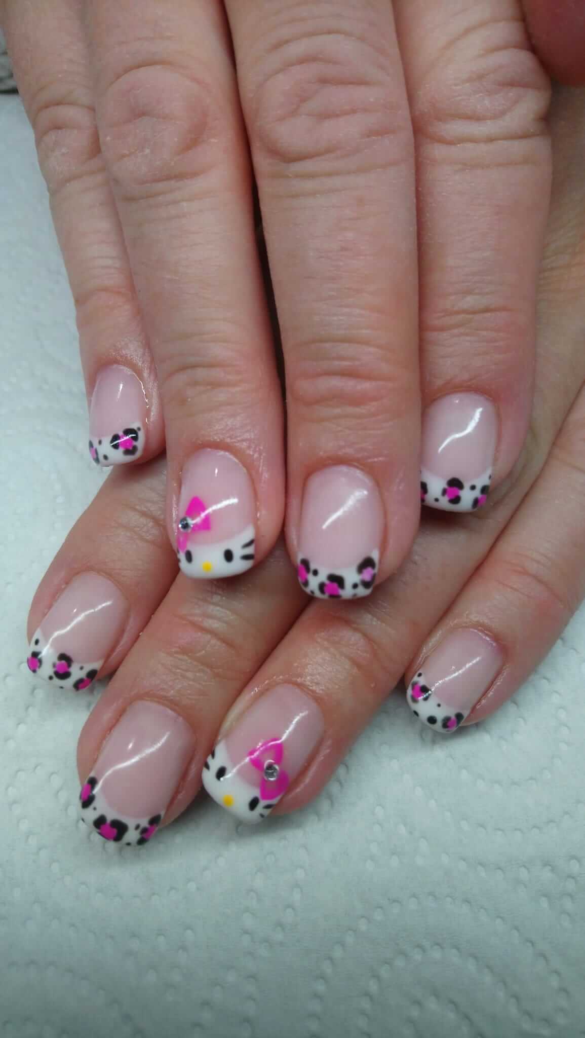 Nageldesign mit Motiv – Nagelstudio Beata Detmold